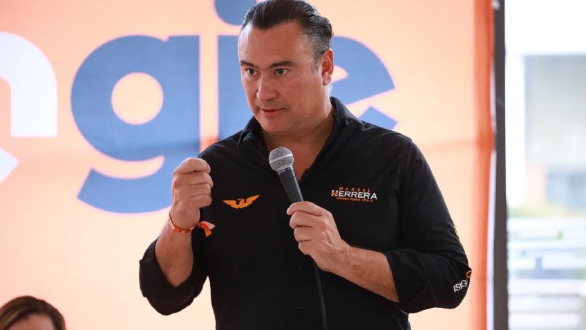 Candidato Manuel Herrera Vega advierte riesgo en que Morena obtenga mayoría calificada