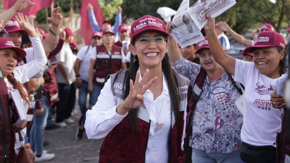 Laura Imelda Pérez, candidata de 'Sigamos Haciendo Historia' en Tlaquepaque.