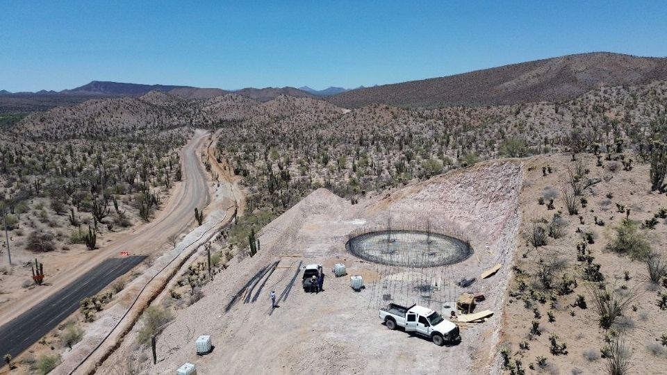 El acueducto destruye flora durante su construcción