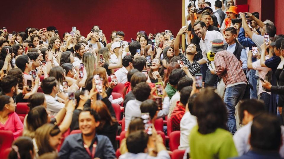 Jorge Álvarez Máynez, candidato a la Presidencia por Movimiento Ciudadano.