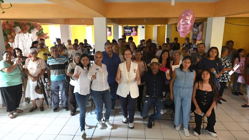 La aspirante a la alcaldía de Naucalpan, detalló que su proyecto de gobierno para la próxima administración consta de cinco líneas principales