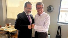 Ricardo Monreal y René Bejarano se reúnen: "La unidad es el instrumento fundamental para la victoria"