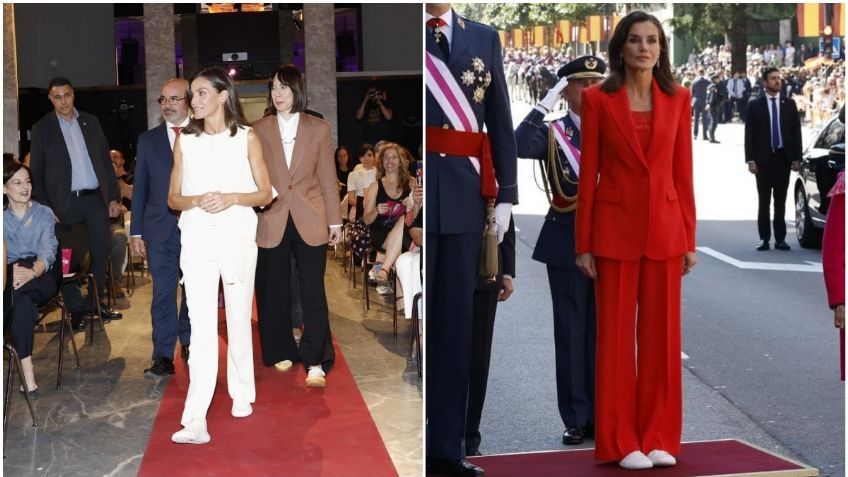 La reina Letizia se quita los tacones y opta por tenis, conoce la forma correcta de usarlos después de los 50 sin perder el estilo