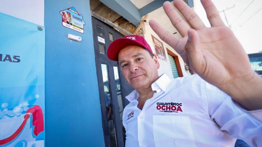 Candidato a senador Cuauhtémoc Ochoa recorre los 84 municipios de Hidalgo