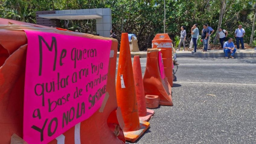 Madres Buscadoras liberan un carril de la zona hotelera de Cancún