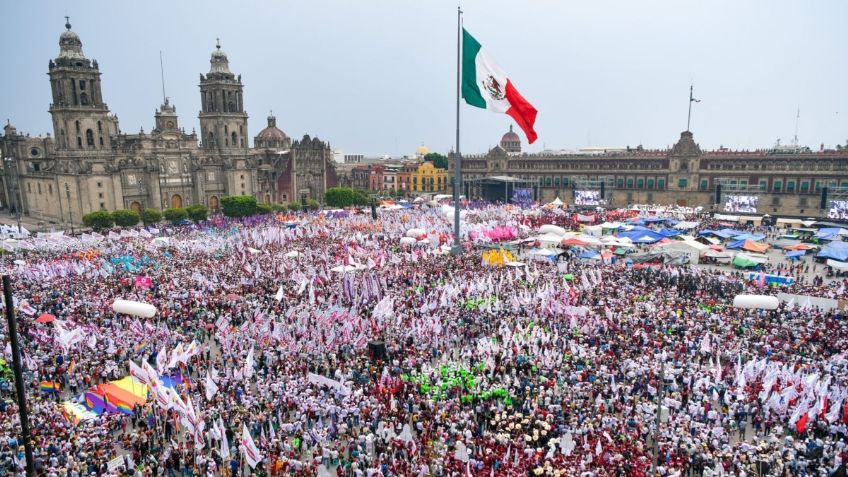 ¿Quién acompañó a Claudia Sheinbaum durante su cierre de campaña?: la lista de todos los morenistas presentes