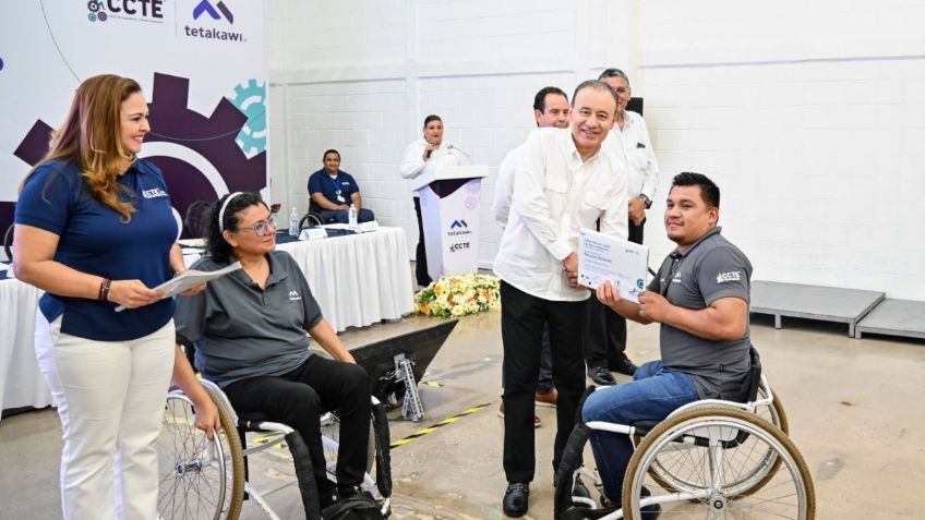 Alfonso Durazo atestigua graduación de la novena generación del Centro de Capacitación y Talento Empresarial CCTE Tetakawi