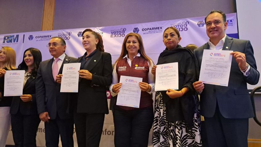 Juanita Carrillo Luna firma el Acuerdo por un México con Desarrollo Inclusivo, convocado por COPARMEX