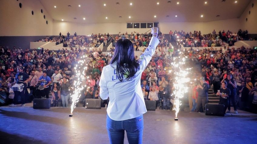 Lía Limón agradeció la confianza y apoyo de Álvaro Obregón durante la campaña, pide acudir a votar el domingo