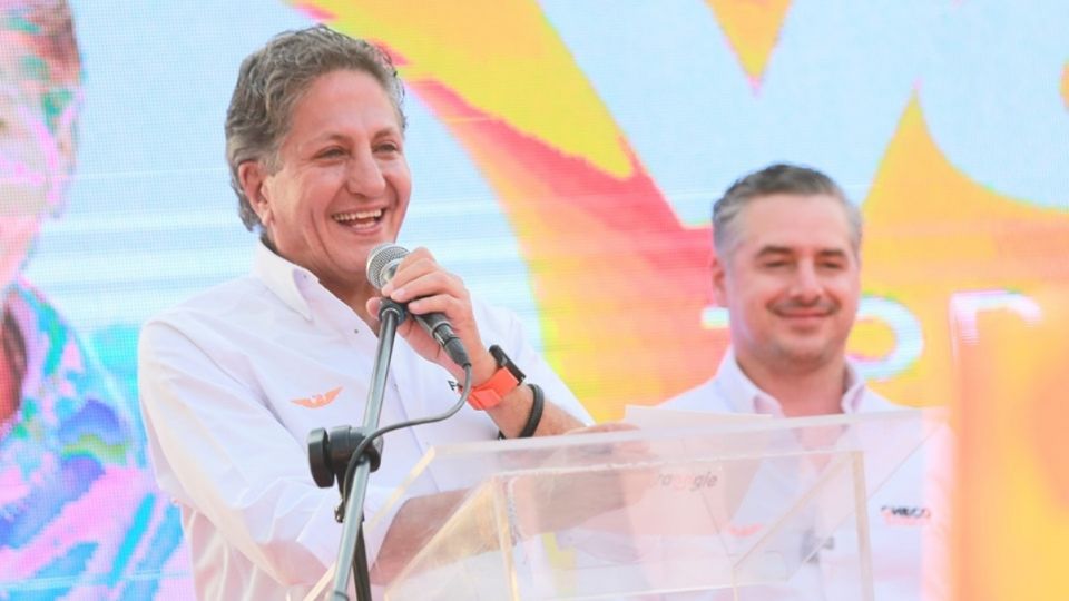 Juan José Frangie, candidato a la Presidencia Municipal de Zapopan por Movimiento Ciudadano.