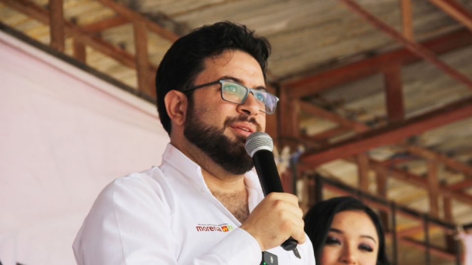 Isaac Montoya, candidato a la presidencia municipal de Naucalpan por Morena.