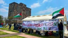 UNAM respetará plantón propalestino instalado en CU