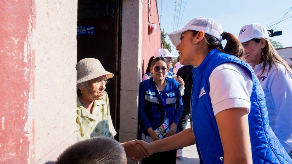 'Libia es la mejor opción para Guanajuato, la he escuchado y se ve que es valiente, decidida y audaz'