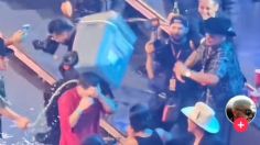 Eduin Caz lanza enorme hielera a su cuñado en pleno concierto y lo critican: "se pasó" | VIDEO