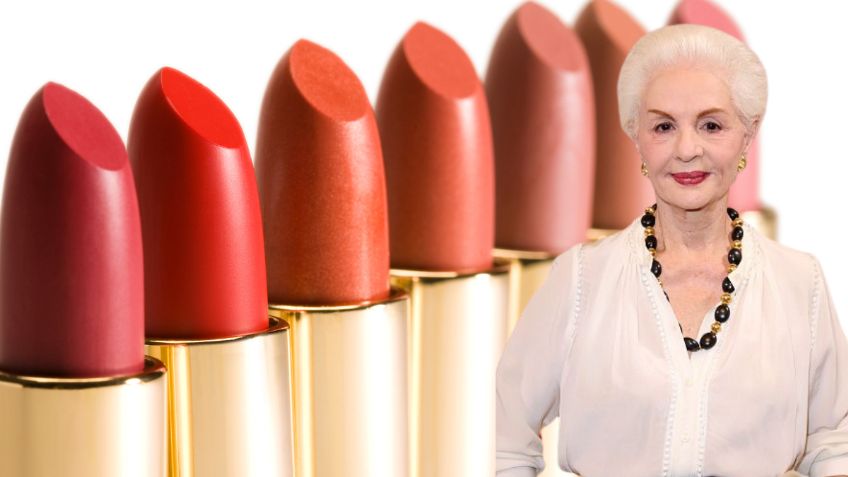 Este es el color de labios que usan las mujeres más elegantes y con clase, según Carolina Herrera