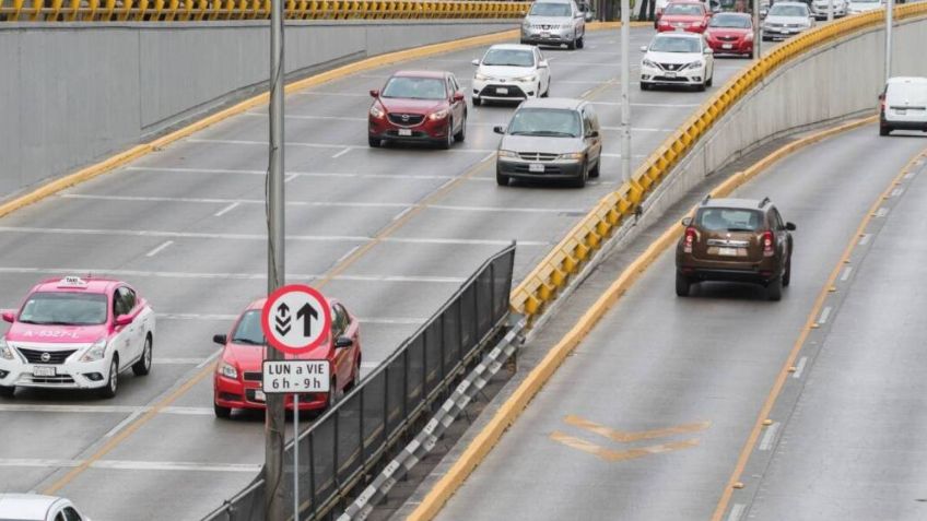 VIDEO: hombre ataca a puñetazos a conductor en carriles centrales de Circuito Interior