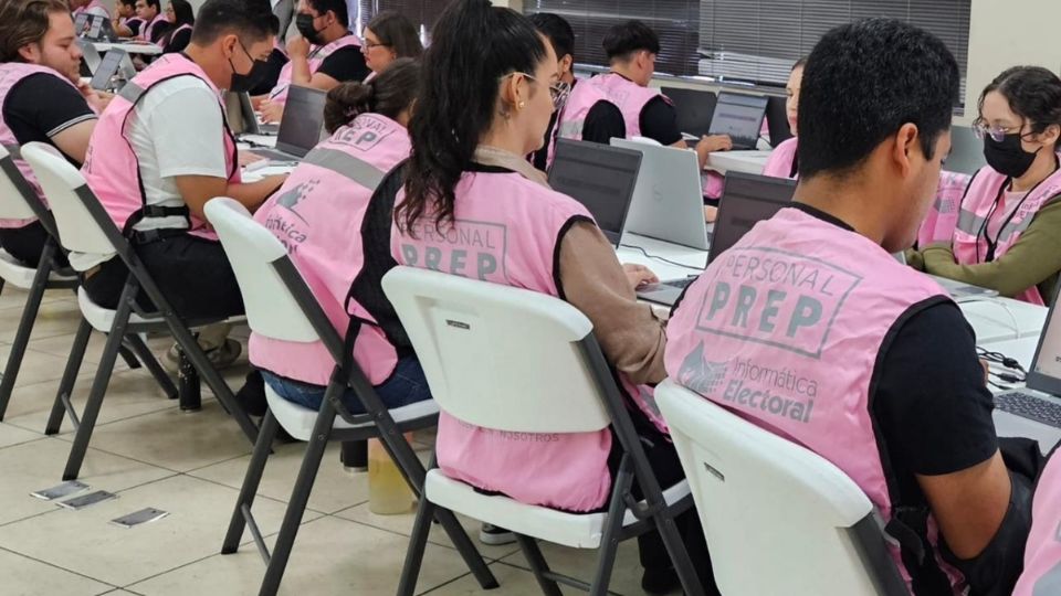 Personal que participará en el PREP de la jornada electoral en Sinaloa