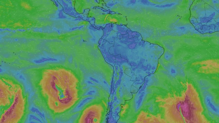 VIDEOS: así impacta ciclón extratropical a la Isla de Pascua