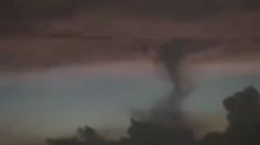 Pobladores captan en VIDEO tornado en Zaragoza, Coahuila