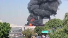 Reportan un incendio en la fábrica de pintura Comex en Guadalajara | VIDEO