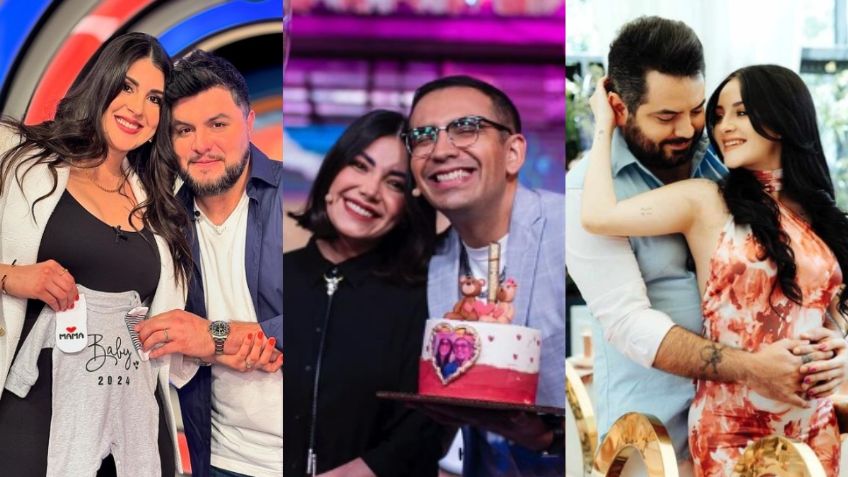 Además de “El Capi”, estas 5 parejas de famosos mexicanos anunciaron su embarazo este 2024