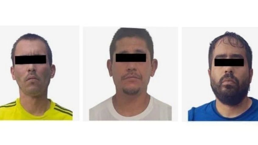 Detienen a 3 presuntos integrantes de una banda dedicada al robo de negocios en Pachuca