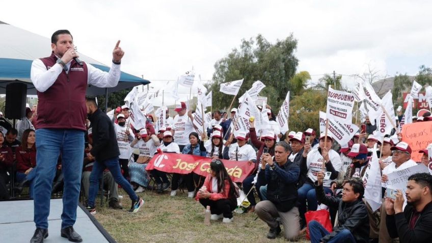 Ismael Burgueño Ruiz recibe apoyo de simpatizantes del PT