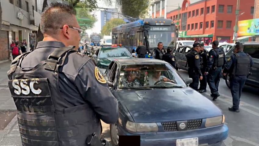 ¿Qué pasó en Eje Central Lázaro Cárdenas a la altura de Izazaga hoy, lunes 6 de mayo?