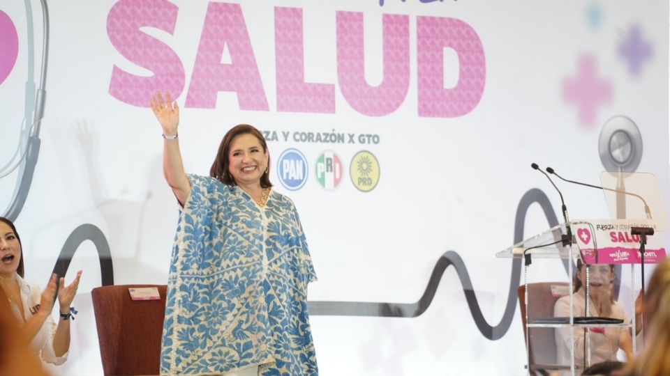 Xóchitl Gálvez, candidata presidencial de la coalición PAN-PRI y PRD