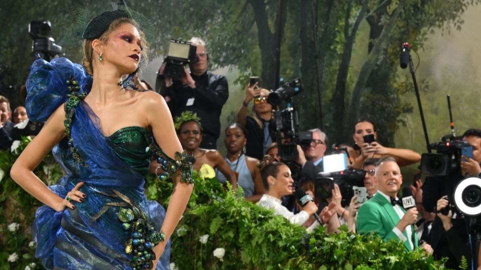 Zendaya se robó las miradas de todos en la MET Gala.