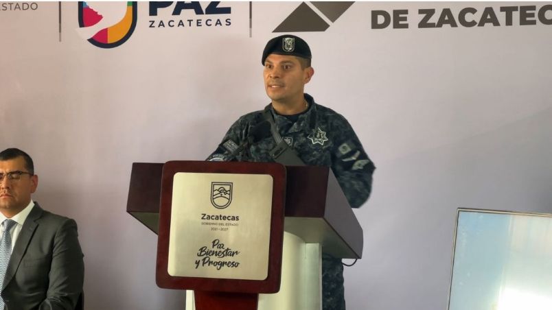 Oscar Alberto Aparicio Avendaño, subsecretario de Seguridad Pública de Zacatecas