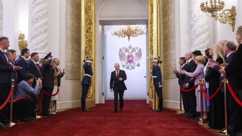 Vladimir Putin toma posesión de su quinto mandato como Presidente de Rusia