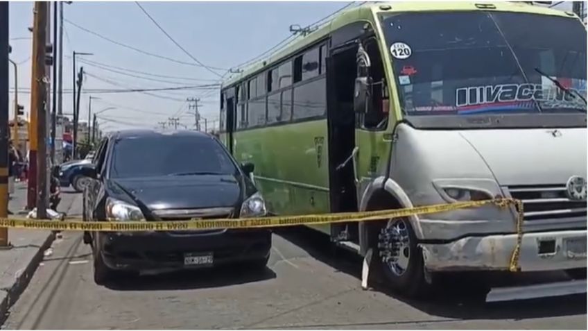 Camión atropella y mata a adulto mayor que viajaba en bicicleta en Valle de Chalco