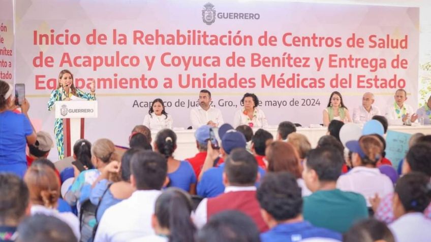 "Vamos a continuar avanzando en salud, para que Guerrero sea un ejemplo de que sí se puede": Evelyn Salgado