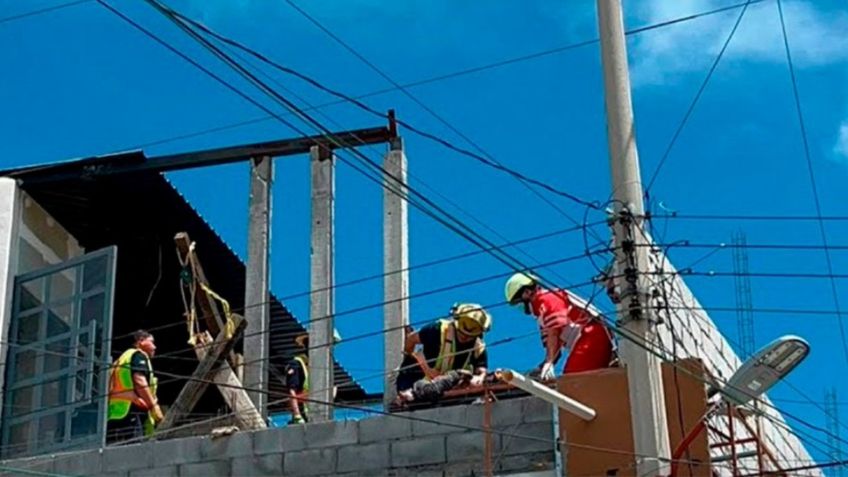 Albañil de 64 años se debate entre la vida y la muerte tras sufrir una descarga eléctrica