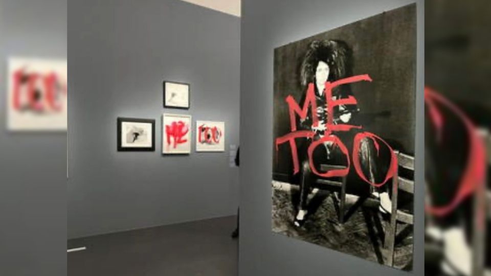 Seis obras expuestas en el Centro Pompidou-Metz fueron vandalizadas con consignas relacionadas con el movimiento #MeToo.