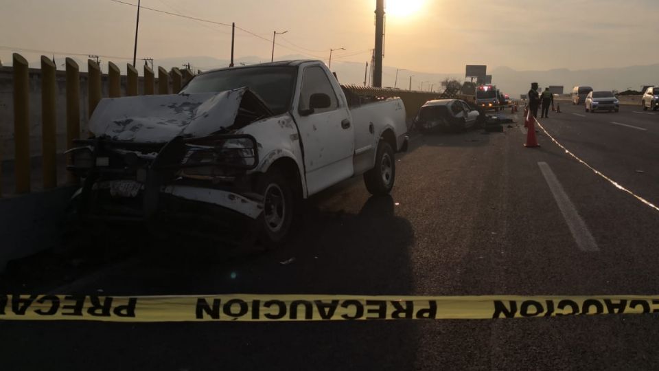 Accidente en la México-Puebla