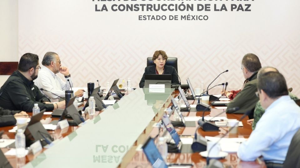 Se reúnen en la Mesa de Coordinación para la Construcción de la Paz, la número 86 de este año.