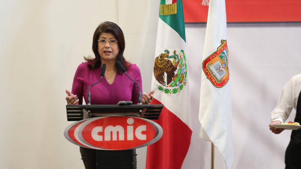 Mariela Gutiérrez, candidata de 'Sigamos Haciendo Historia' al Senado de la República.