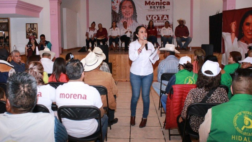 Simey Olvera es candidata al Senado por la coalición 'Sigamos Haciendo Historia'.