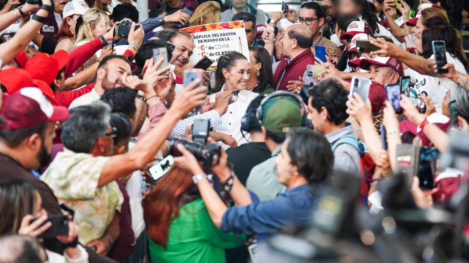 Sheinbaum se encuentra de gira por Campeche.