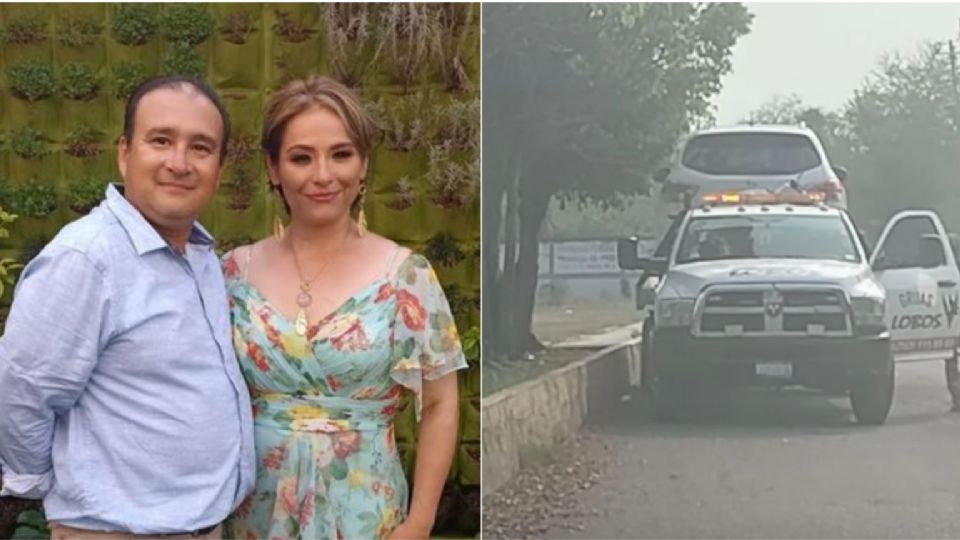 La pareja iba a mostrar una camioneta que estaba en venta