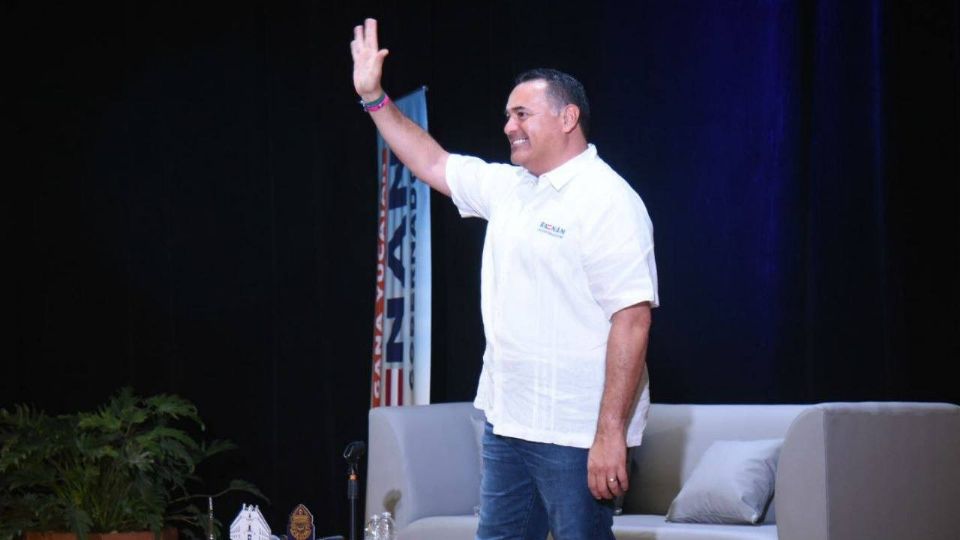 Renán Barrera, candidato del PAN, PRI y Panal al gobierno del estado de Yucatán.