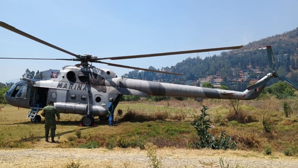 Tres helicópteros de apoyo realizaron 54 descargas, equivalentes a 56 mil litros de agua, para sofocar los incendios registrados.