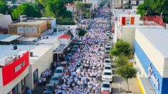 Más de 15 mil personas marchan por la paz y la democracia en Tamaulipas