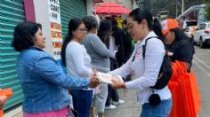 Candidata de MC en Cuajimalpa promete botón naranja para atender a mujeres