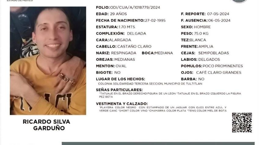 Taxistas de app buscan a su compañero Ricardo Silva Garduño, de 29 años