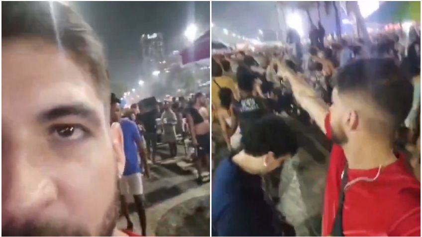 IMÁGENES FUERTES: hombre graba su propio asalto tras salir de un concierto, le arrebataron el celular