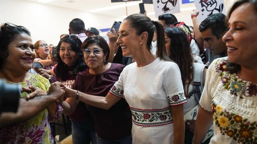 Claudia Sheinbaum: "Estamos por definir el futuro de la patria"