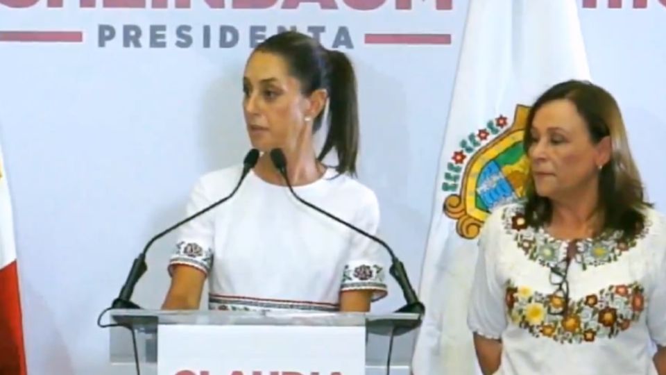 La candidata presidencial agregó que en su movimiento tienen principios.